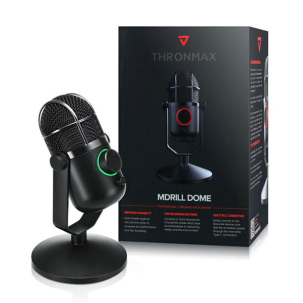 Microphone-Thronmax-Mdrill-Dome-Plus-Jet-Black-96Khz-3