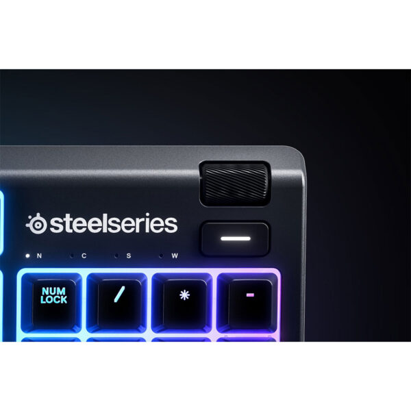 Bàn phím cơ Steelseries Apex 3 RGB Keyboard US + Magnetic Wrist Rest