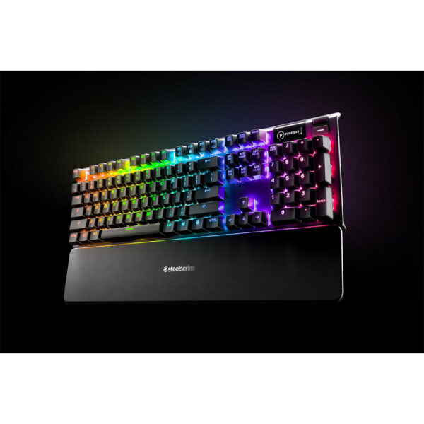 Bàn phím cơ Steelseries Apex 5 RGB Keyboard US + Magnetic Wrist Rest