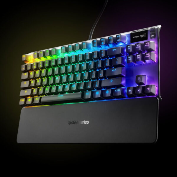 Bàn phím cơ Steelseries Apex 7 TKL RGB Keyboard US + Magnetic Wrist Rest