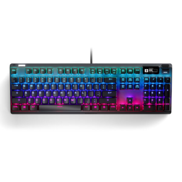 Bàn phím cơ Steelseries Apex Pro Omnipoint Keyboard US + Magnetic Wrist Rest