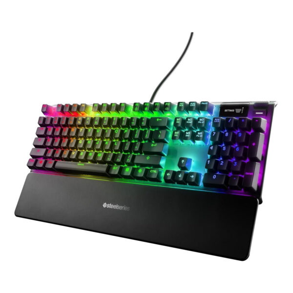 Bàn phím cơ Steelseries Apex Pro Omnipoint Keyboard US + Magnetic Wrist Rest