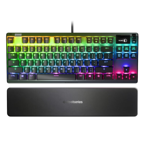 Bàn phím cơ Steelseries Apex Pro TKL Omnipoint Keyboard US + Magnetic Wrist Rest