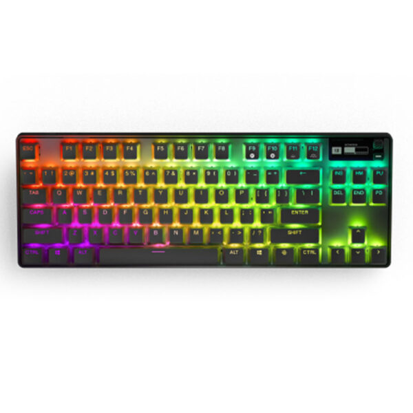 Bàn phím cơ Steelseries Apex Pro TKL Omnipoint Wireless Keyboard US + Magnetic Wrist Rest