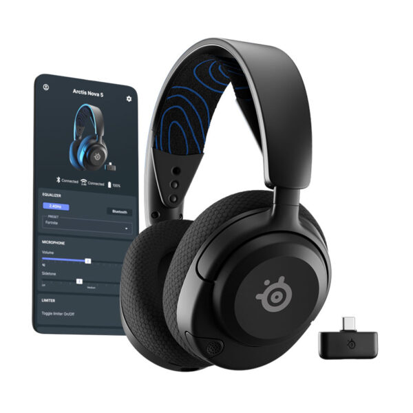 Tai nghe SteelSeries Arctis Nova 5P Wireless (Series PS5)