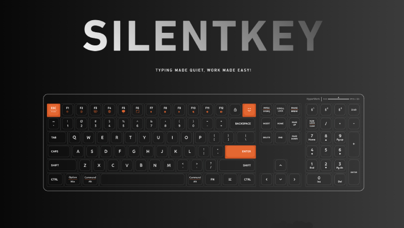 ban-phim-khong-day-hyperwork-silentkey