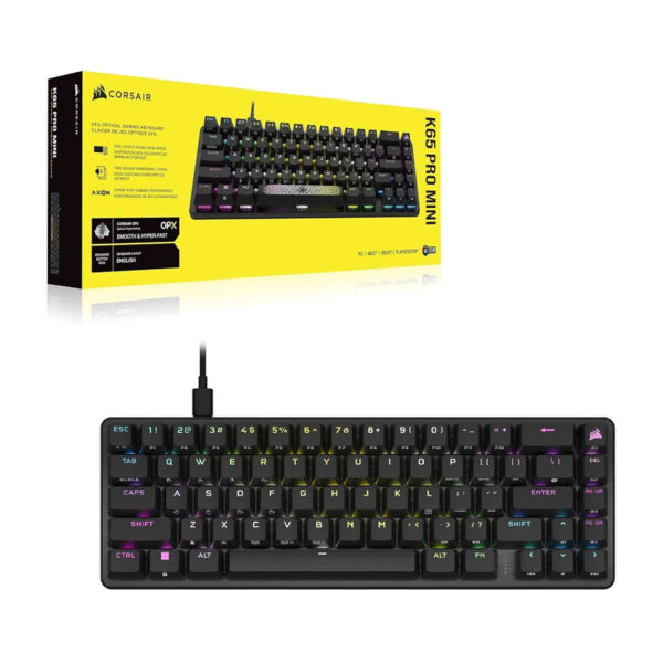 Bàn phím Corsair K65 PRO MINI RGB OPX