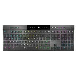 Bàn phím Gaming Wireless Corsair K100 AIR Ultra-Thin RGB