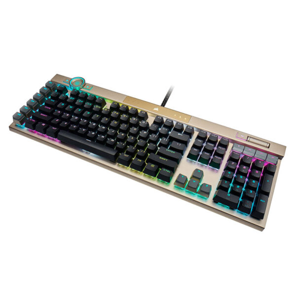 Bàn phím Gaming Corsair K100 Midnight Gold RGB