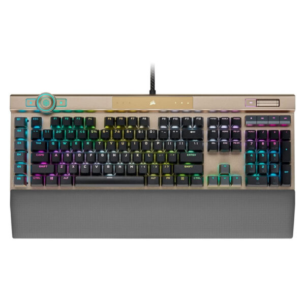 Bàn phím Gaming Corsair K100 Midnight Gold RGB